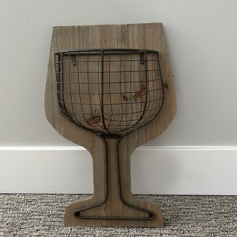 Wall Hanging Wine Cork Collector